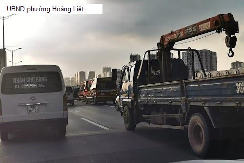 UBND phường Hoàng Liệt