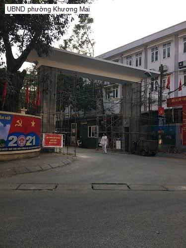 UBND phường Khương Mai