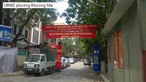 UBND phường Khương Mai