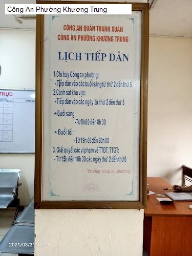 Công An Phường Khương Trung