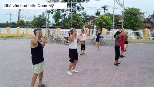 Nhà văn hoá thôn Quán Mỹ