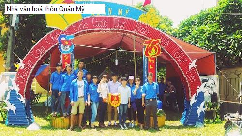 Nhà văn hoá thôn Quán Mỹ