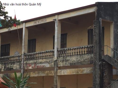 Nhà văn hoá thôn Quán Mỹ
