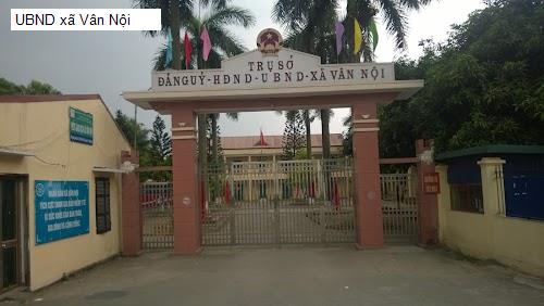 UBND xã Vân Nội