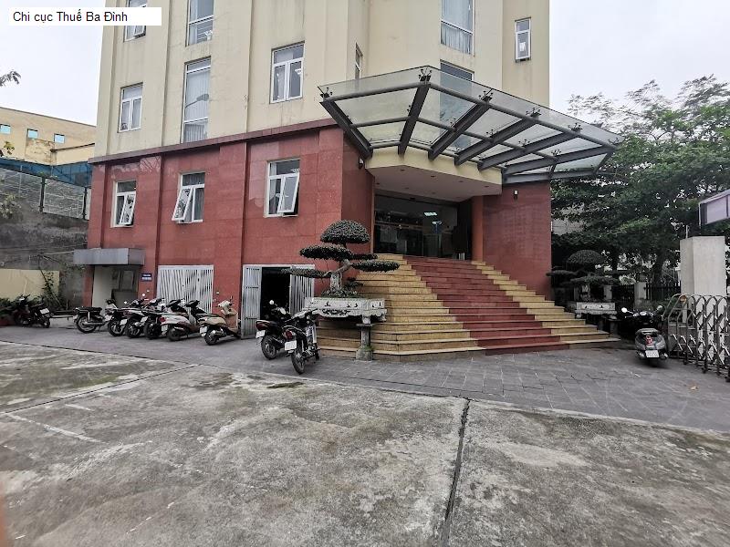 Chi cục Thuế Ba Đình