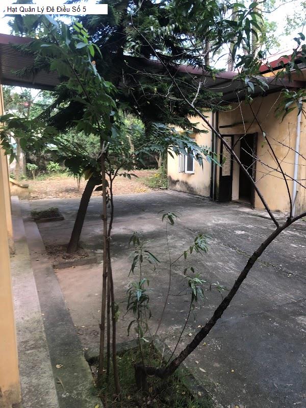 Hạt Quản Lý Đê Điều Số 5