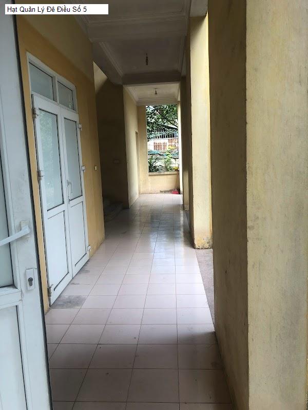 Hạt Quản Lý Đê Điều Số 5