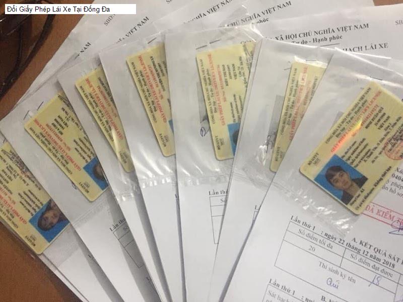 Đổi Giấy Phép Lái Xe Tại Đống Đa