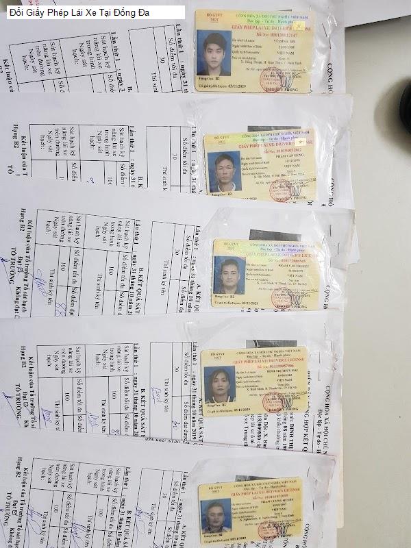 Đổi Giấy Phép Lái Xe Tại Đống Đa