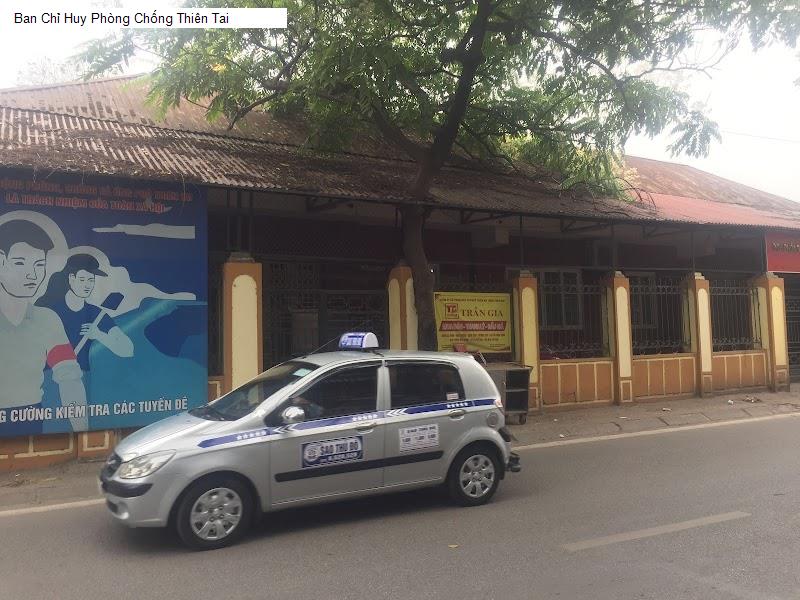 Ban Chỉ Huy Phòng Chống Thiên Tai