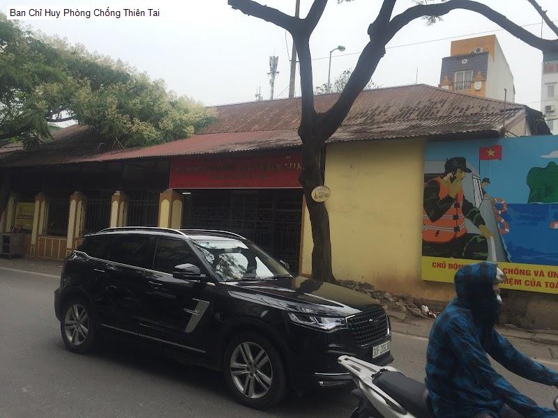 Ban Chỉ Huy Phòng Chống Thiên Tai