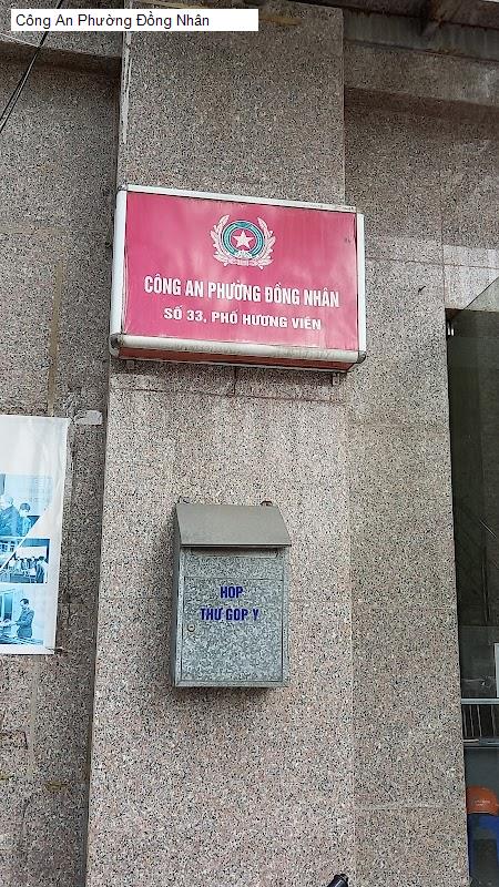 Công An Phường Đồng Nhân