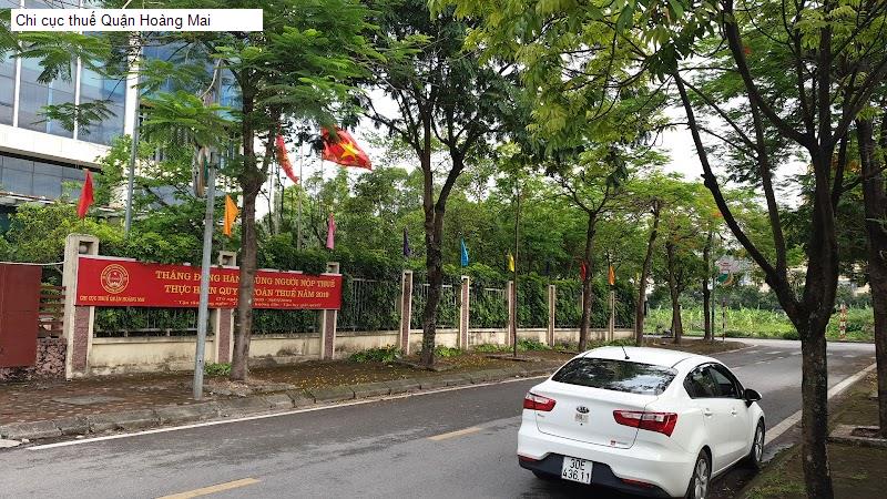 Chi cục thuế Quận Hoàng Mai