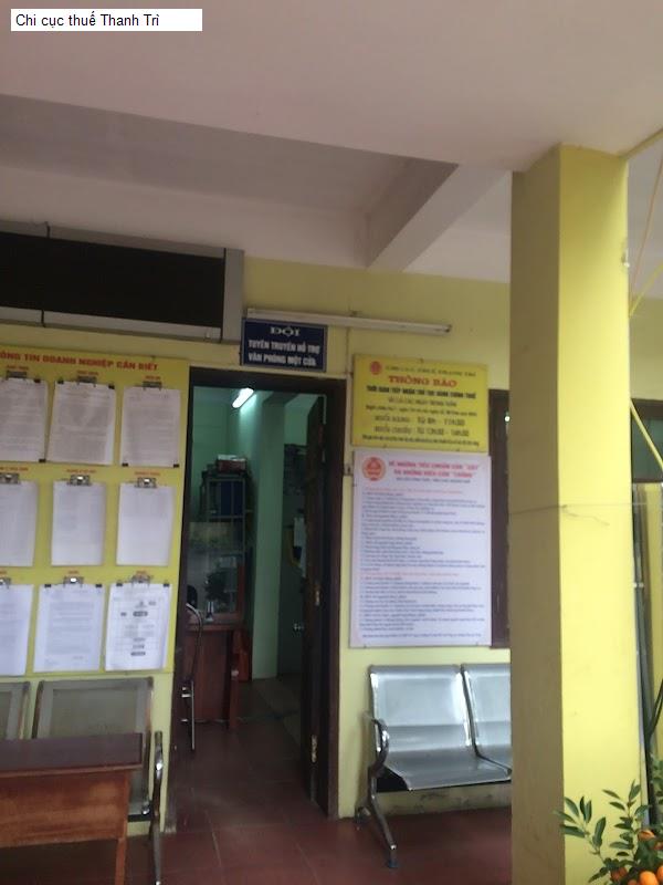 Chi cục thuế Thanh Trì