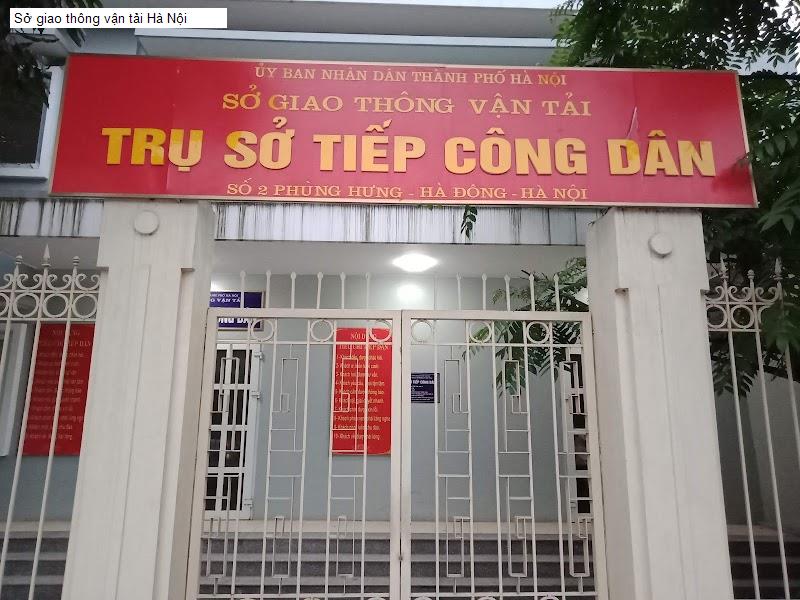 Sở giao thông vận tải Hà Nội