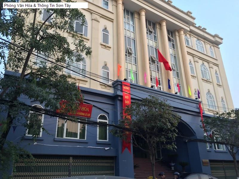 Phòng Văn Hóa & Thông Tin Sơn Tây