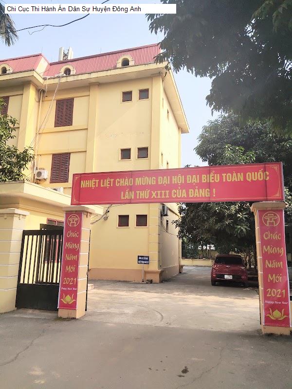 Chi Cục Thi Hành Án Dân Sự Huyện Đông Anh