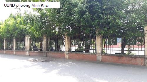 UBND phường Minh Khai