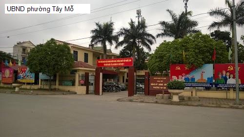 UBND phường Tây Mỗ