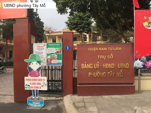 UBND phường Tây Mỗ