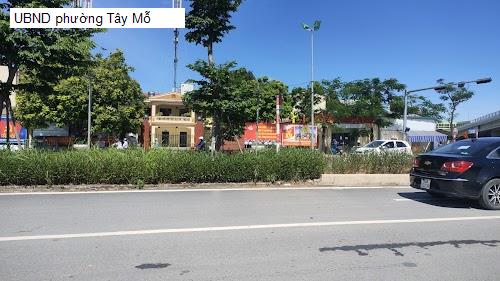 UBND phường Tây Mỗ