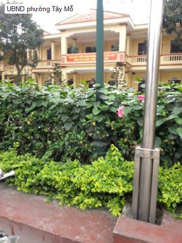 UBND phường Tây Mỗ