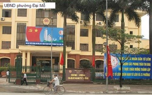 UBND phường Đại Mỗ