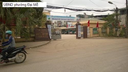 UBND phường Đại Mỗ