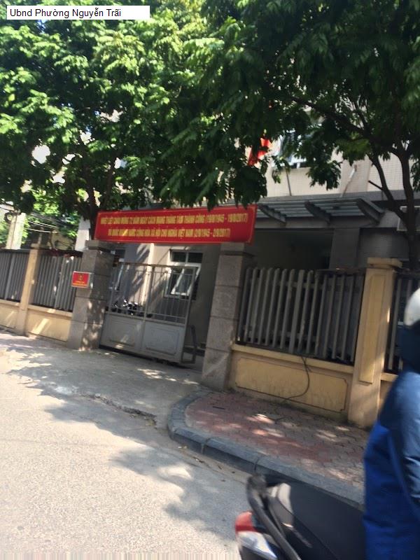Ubnd Phường Nguyễn Trãi