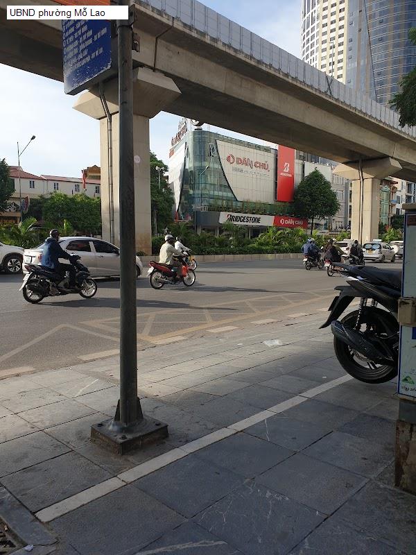 UBND phường Mỗ Lao