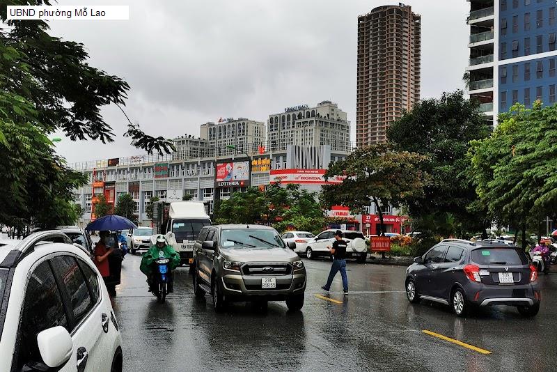 UBND phường Mỗ Lao
