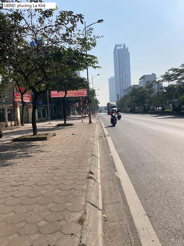 UBND phường La Khê