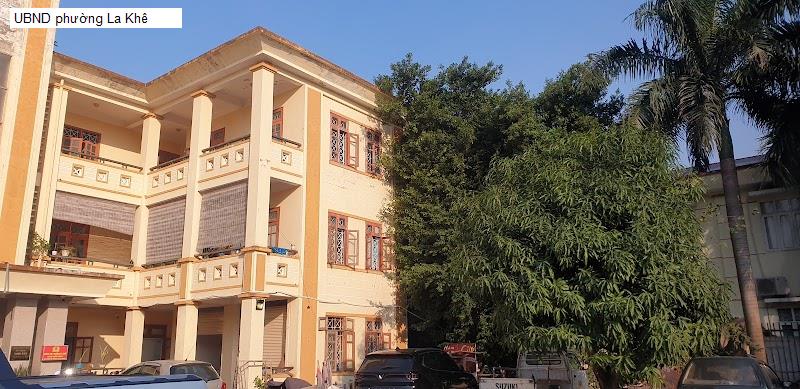 UBND phường La Khê