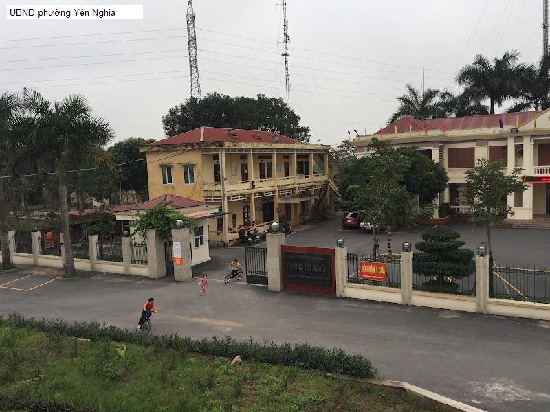 UBND phường Yên Nghĩa
