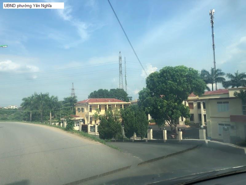 UBND phường Yên Nghĩa