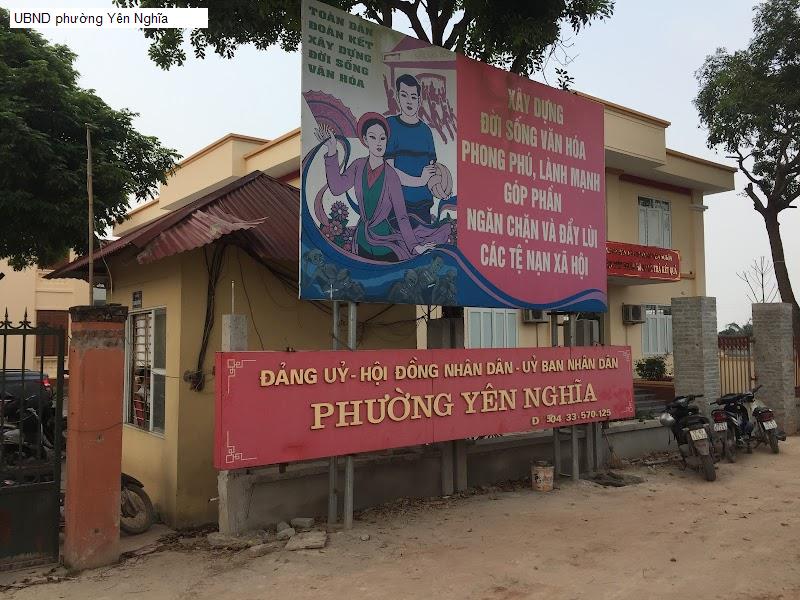 UBND phường Yên Nghĩa