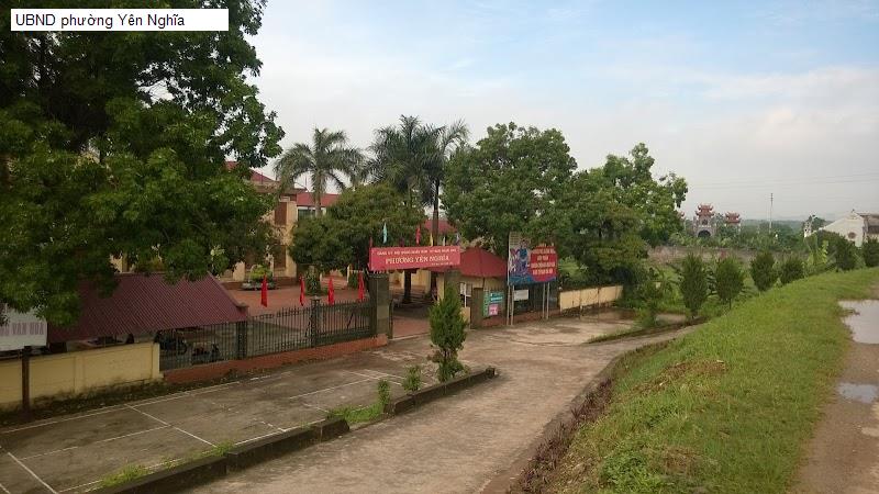 UBND phường Yên Nghĩa