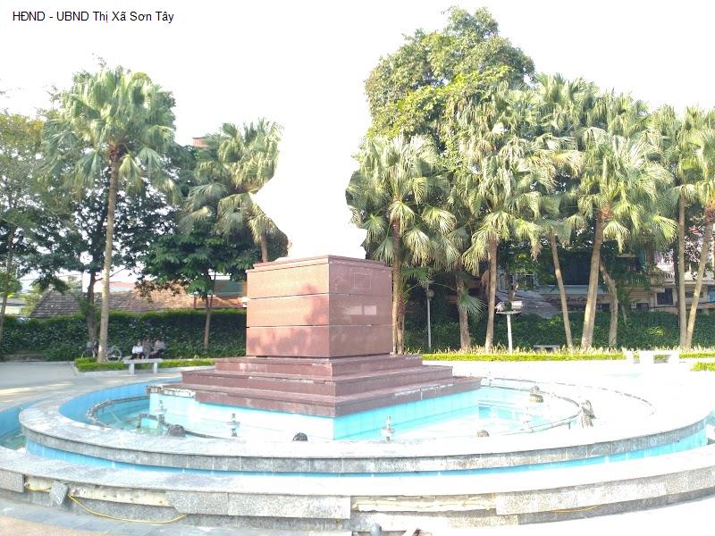 HĐND - UBND Thị Xã Sơn Tây