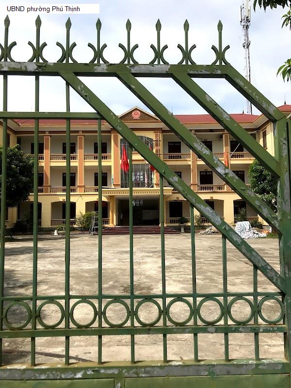 UBND phường Phú Thịnh
