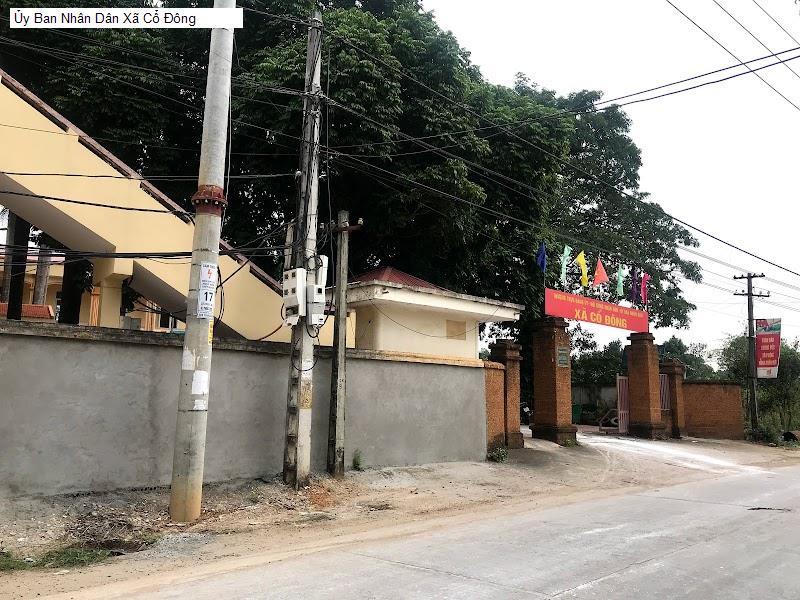 Ủy Ban Nhân Dân Xã Cổ Đông