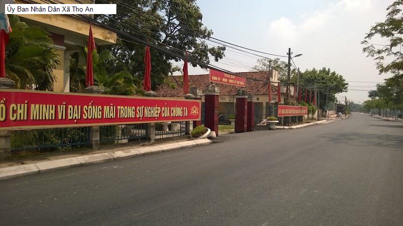 Ủy Ban Nhân Dân Xã Thọ An