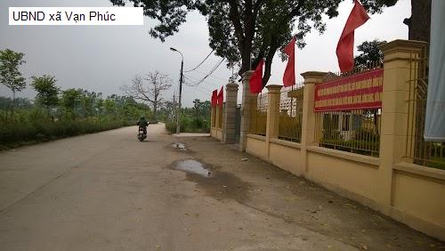 UBND xã Vạn Phúc