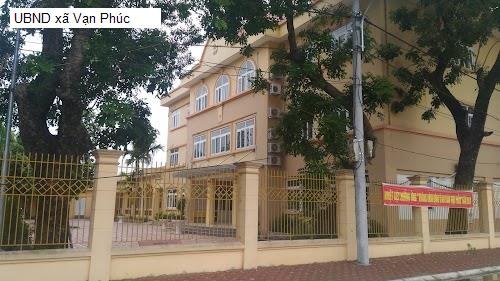 UBND xã Vạn Phúc