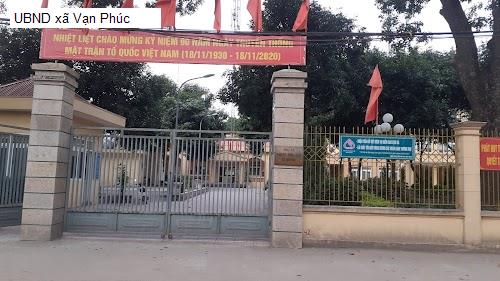 UBND xã Vạn Phúc