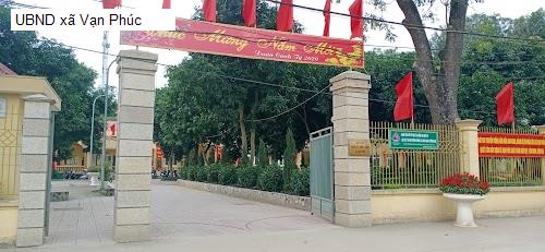 UBND xã Vạn Phúc