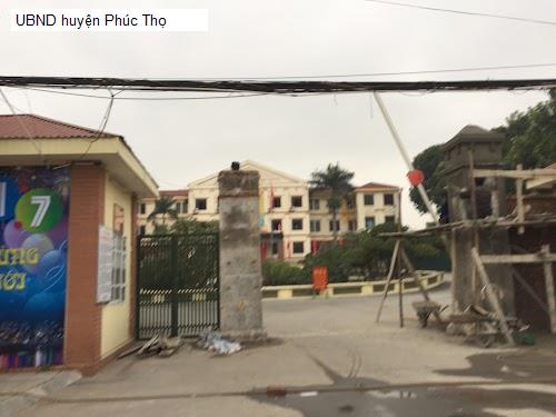 UBND huyện Phúc Thọ