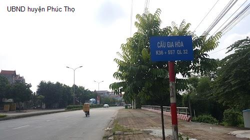 UBND huyện Phúc Thọ