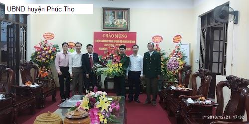 UBND huyện Phúc Thọ