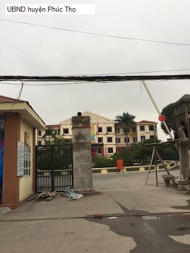 UBND huyện Phúc Thọ