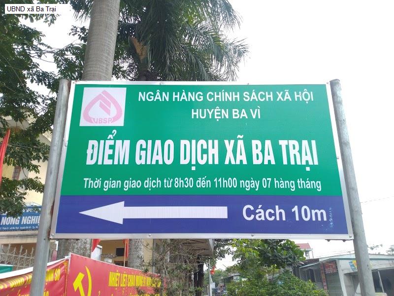 UBND xã Ba Trại